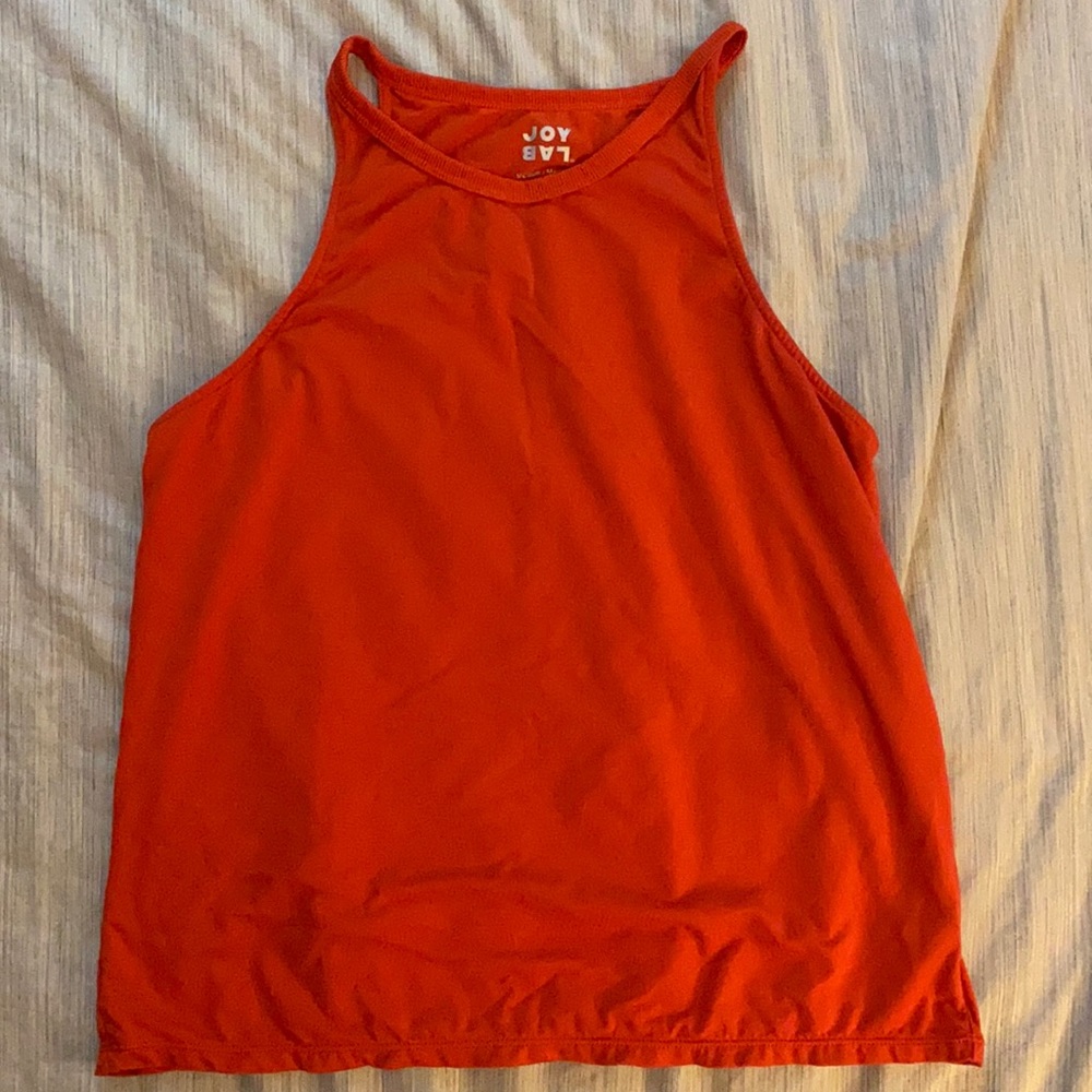 Joy Lab Orange Workout Tank